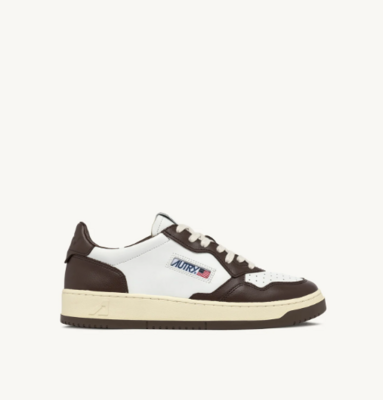 Zapatillas Autry Marrones y Blancas